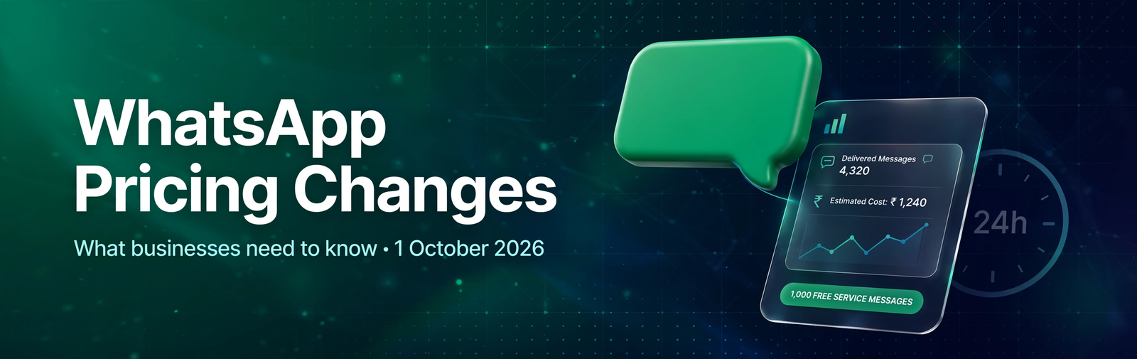 WhatsApp Pricing Changes from 1 October 2026: What Businesses Need to Know